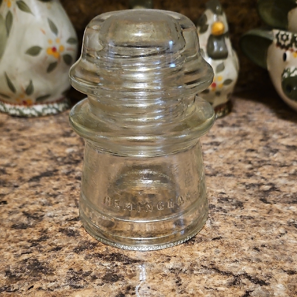 Hemingray 33-53 Clear Glass Insulator